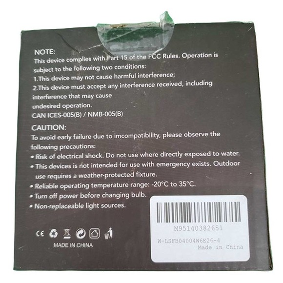 YANSUN UL Listed 6W 60W ST58 Edison LED Light Bulb Soft White 2700K (4-Pack) - Picture 5 of 5